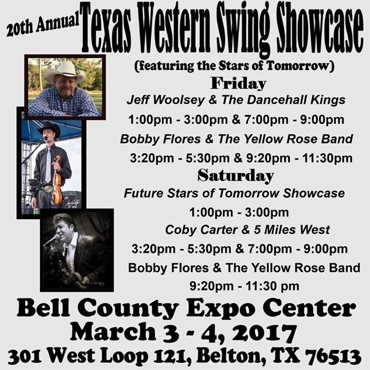 Texas Western Swing Showcase Tour Dates, Concert Tickets, & Live Streams