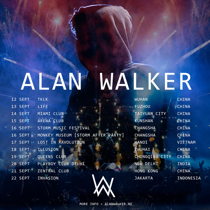 Bandsintown Alan Walker Tickets Playboy Club Delhi, Sep 20, 2017
