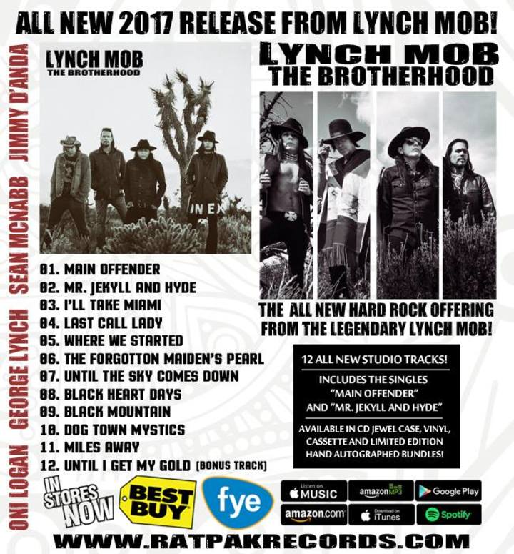 Lynch Mob Tour Dates 2017 - Upcoming Lynch Mob Concert Dates and