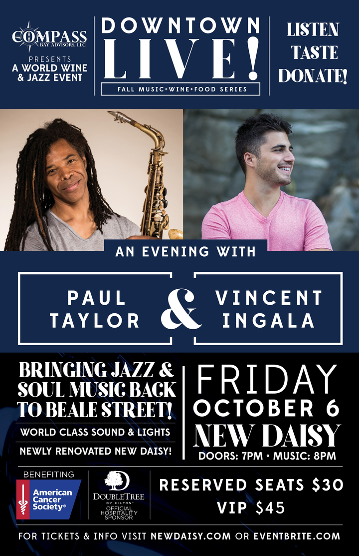 Bandsintown World Wine and Jazz Tickets New Daisy Theater