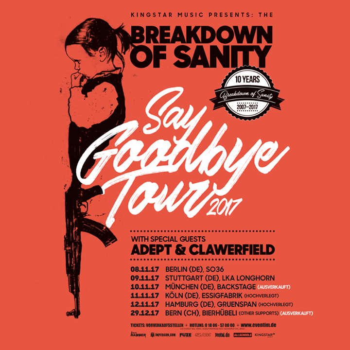 Breakdown Of Sanity Concerts & Live Tour Dates 20242025 Tickets Bandsintown