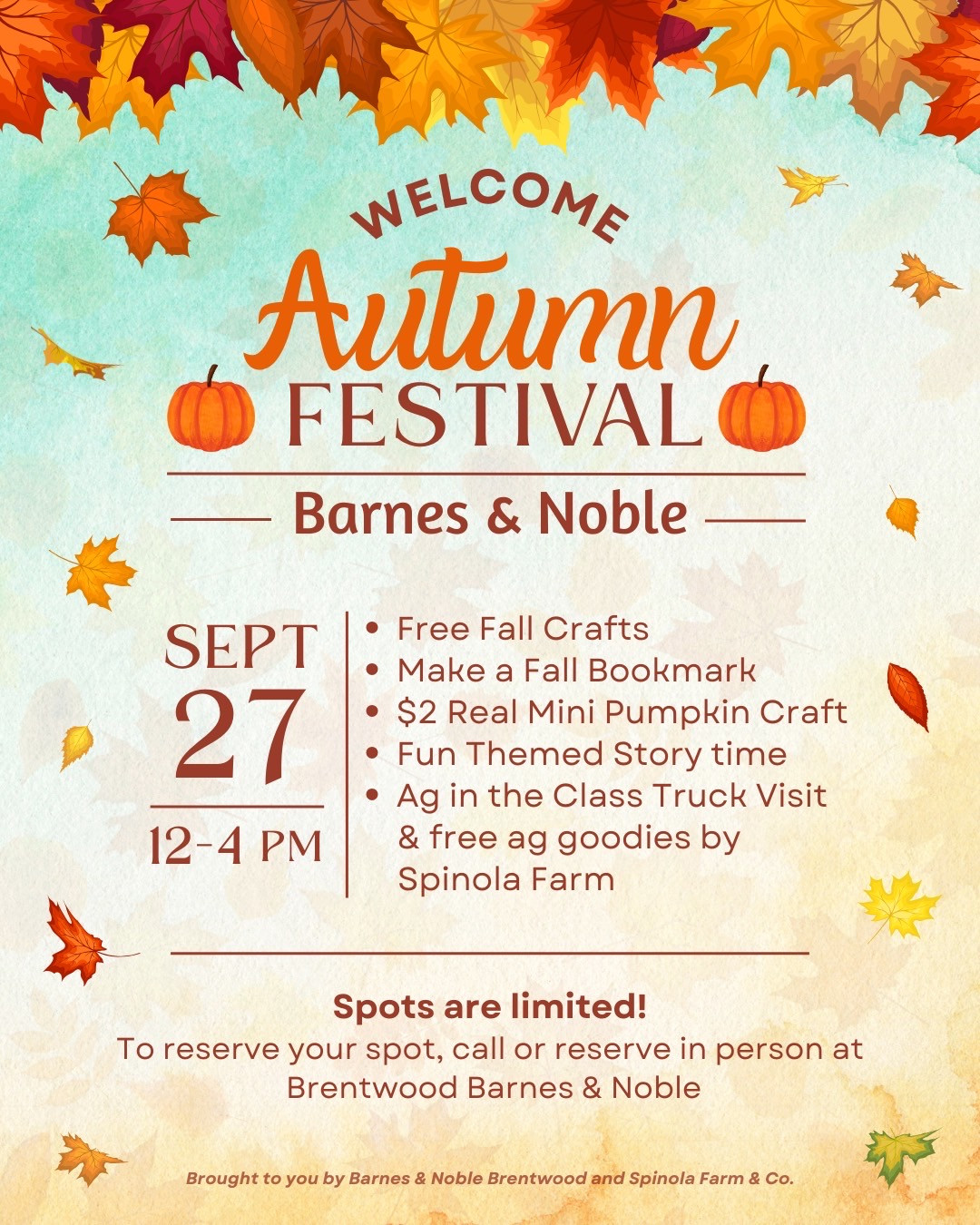 Event from The Streets of Brentwood: Autumn Festival