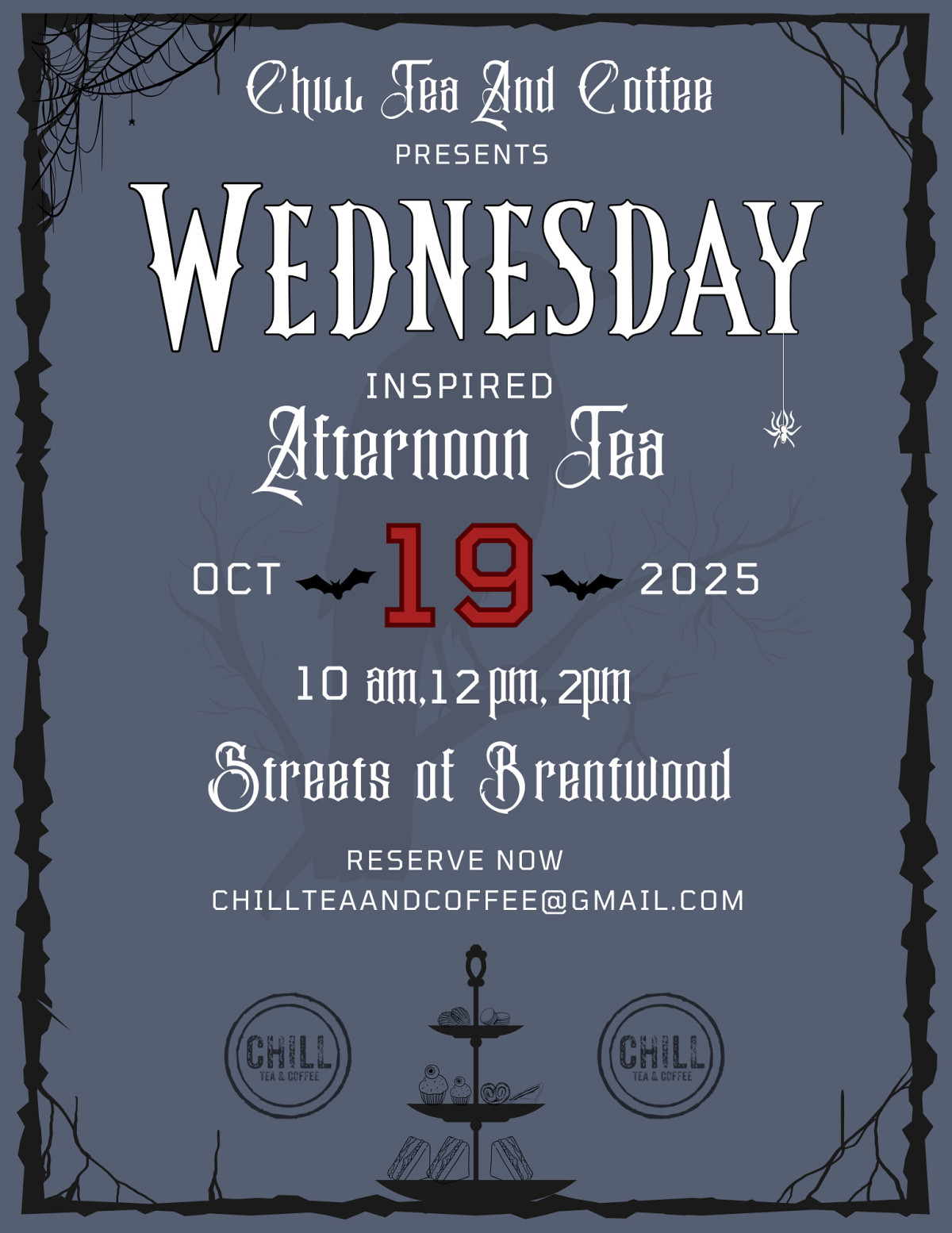 Chill Afternoon Tea - Wednesday Edition