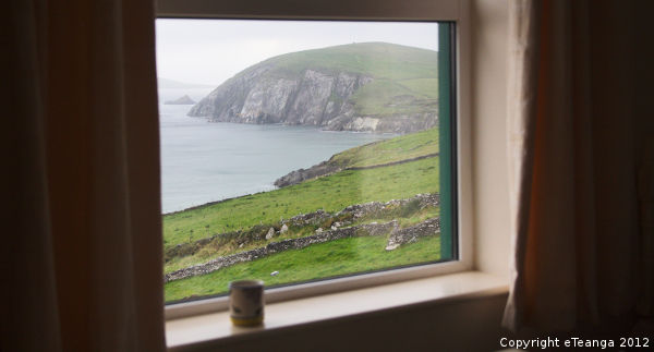 Gaeltacht view from bed and breakfast Gaeltacht view from bed and breakfast