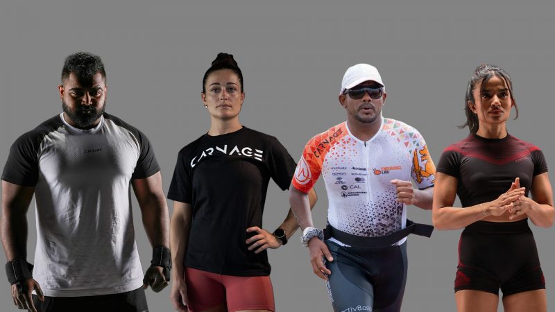 International Athletes backed by Carnage Dominate on the Global Stage