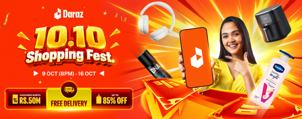 Daraz Sri Lanka Launches 10.10 Shopping Fest with Brand Offers, Vouchers and Payment Partner Savings