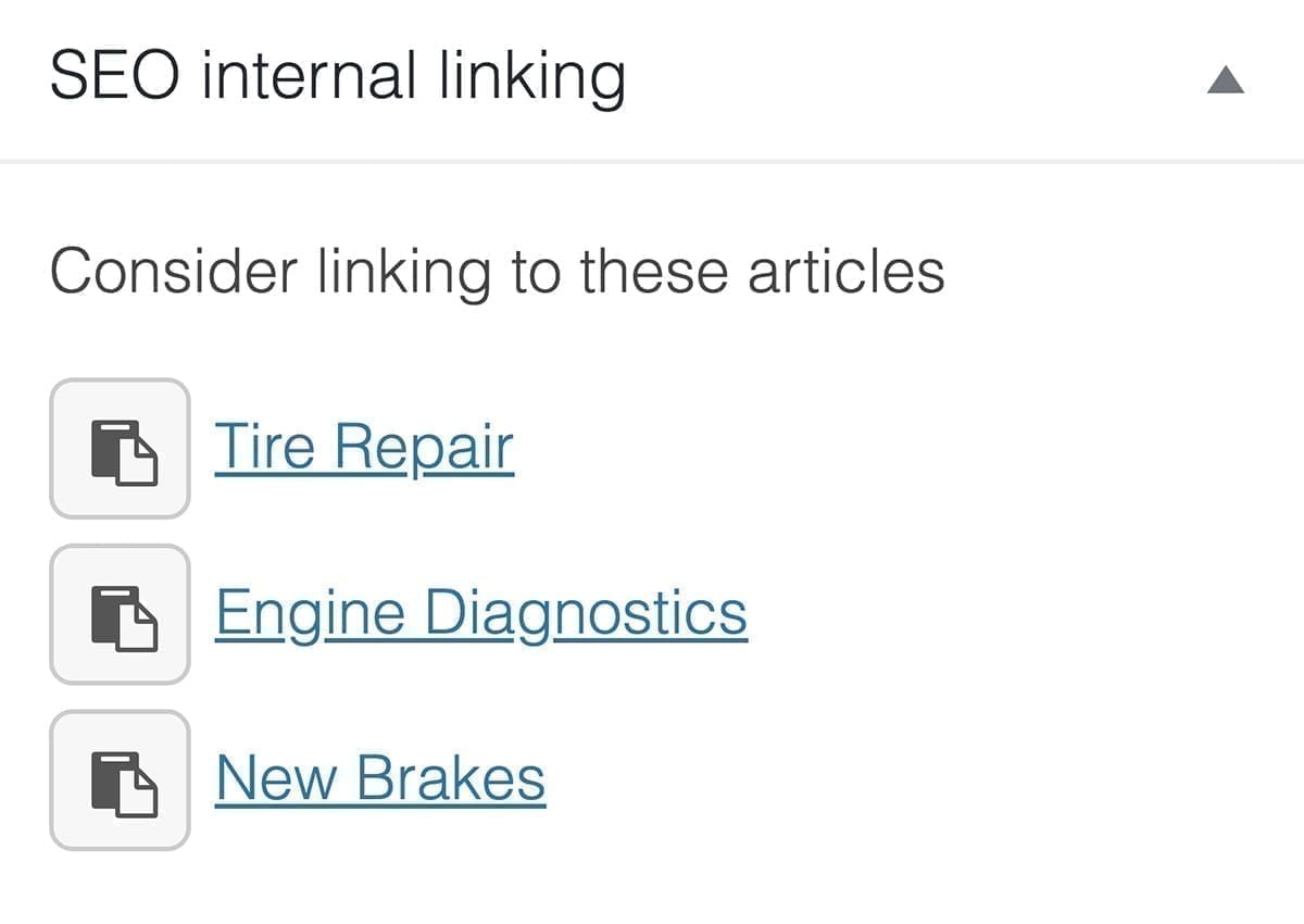 SEO Internal Linking