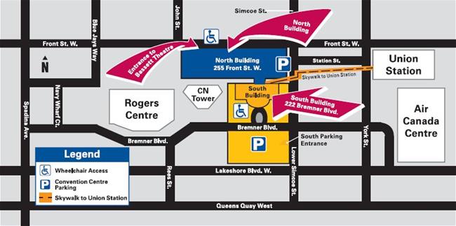 Metro Toronto Convention Centre Seating Chart