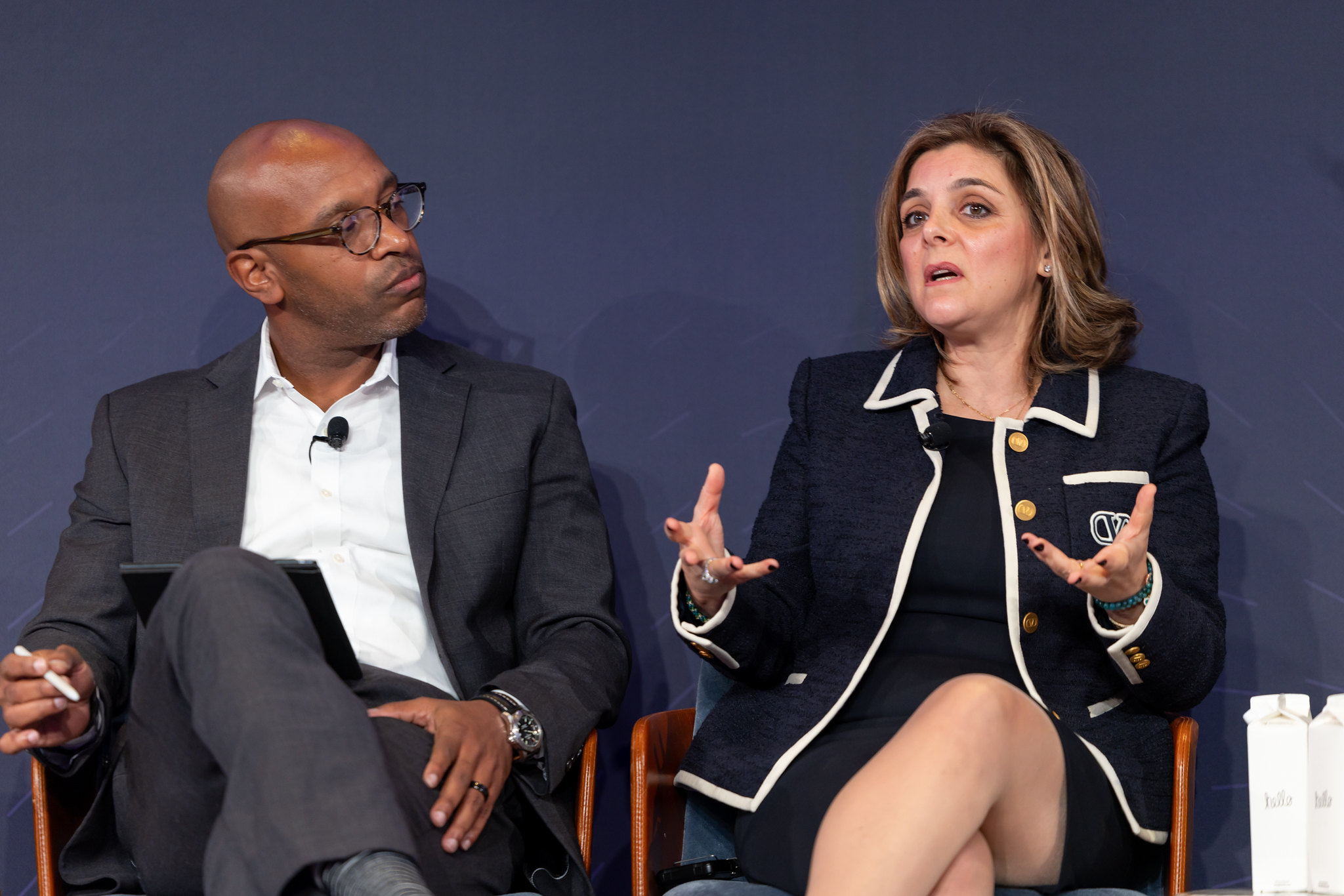 Networking reception at the With Intelligence Alts 50 event