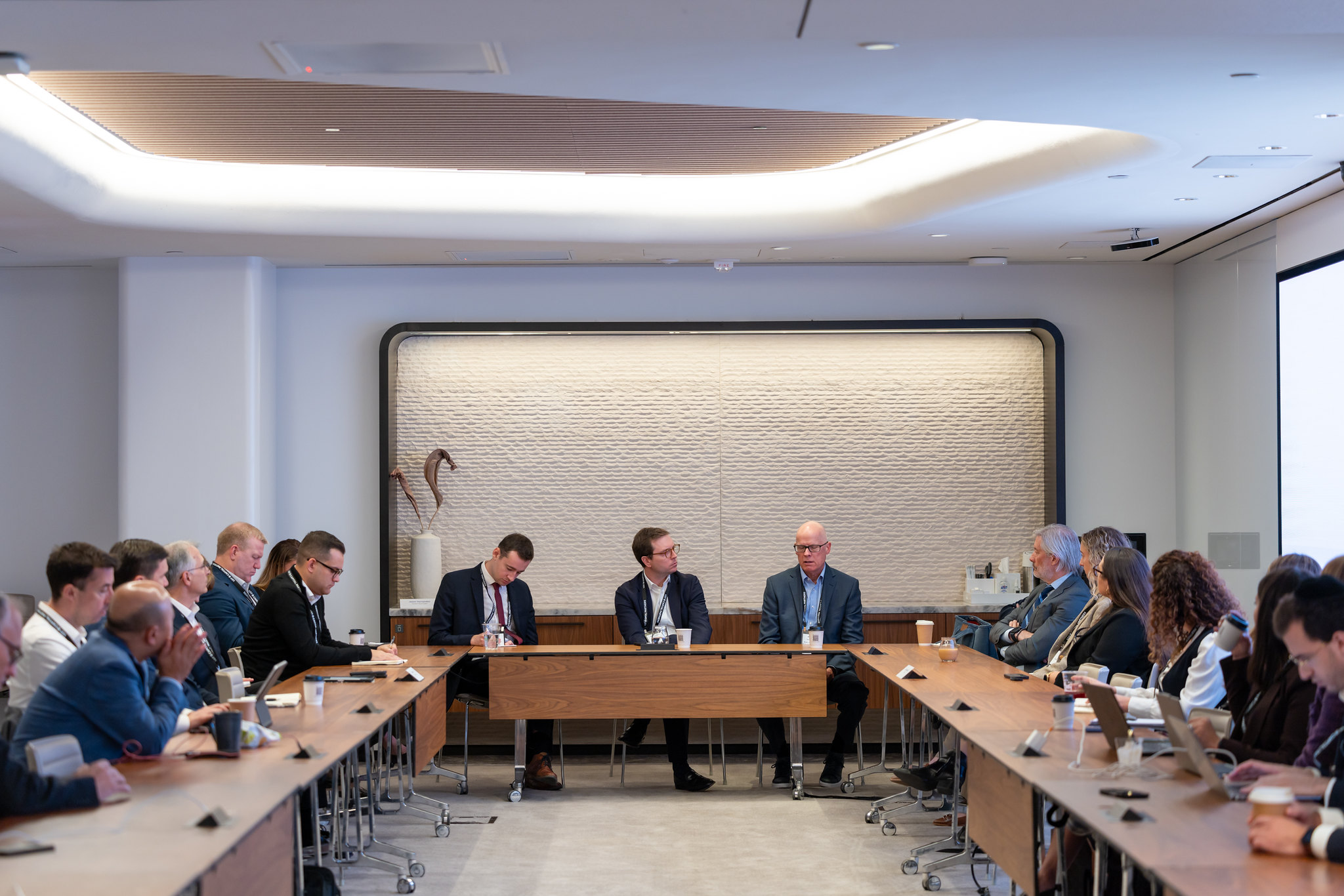 Speakers and attendees at the With Intelligence Alts 50 event conference