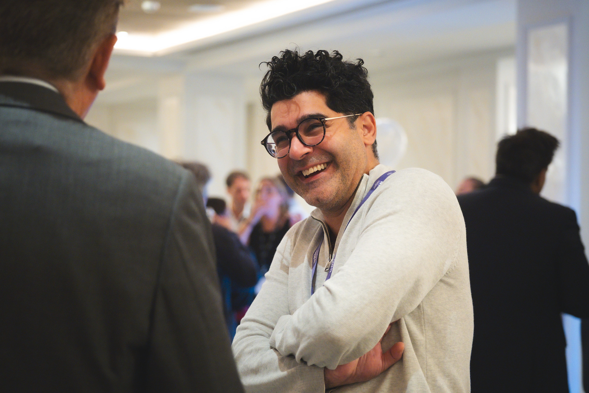 Attendees engaging at Hedge Fund COO Summit Europe