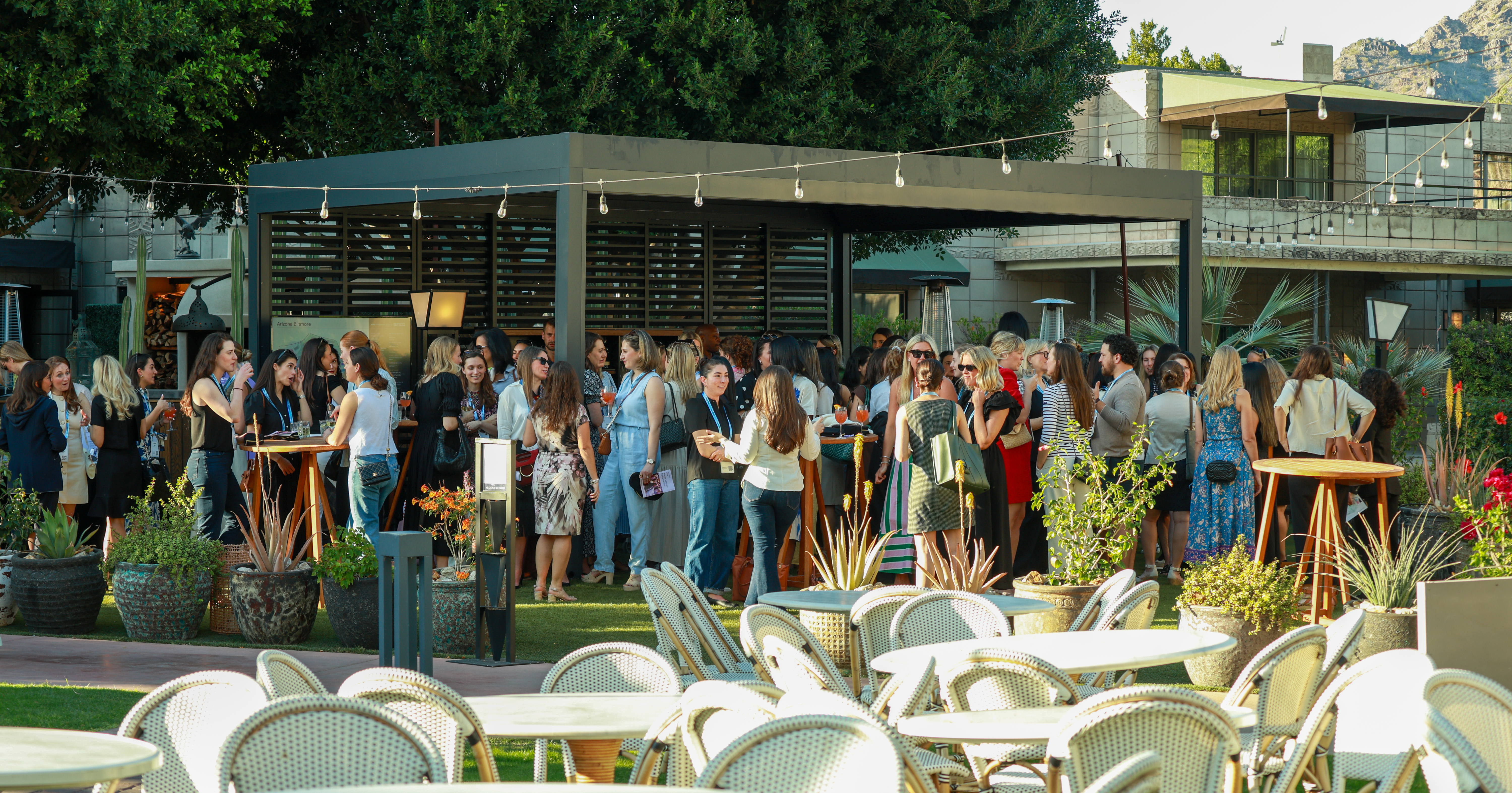 Group discussion among attendees at Women's Private Equity Summit Arizona 2026