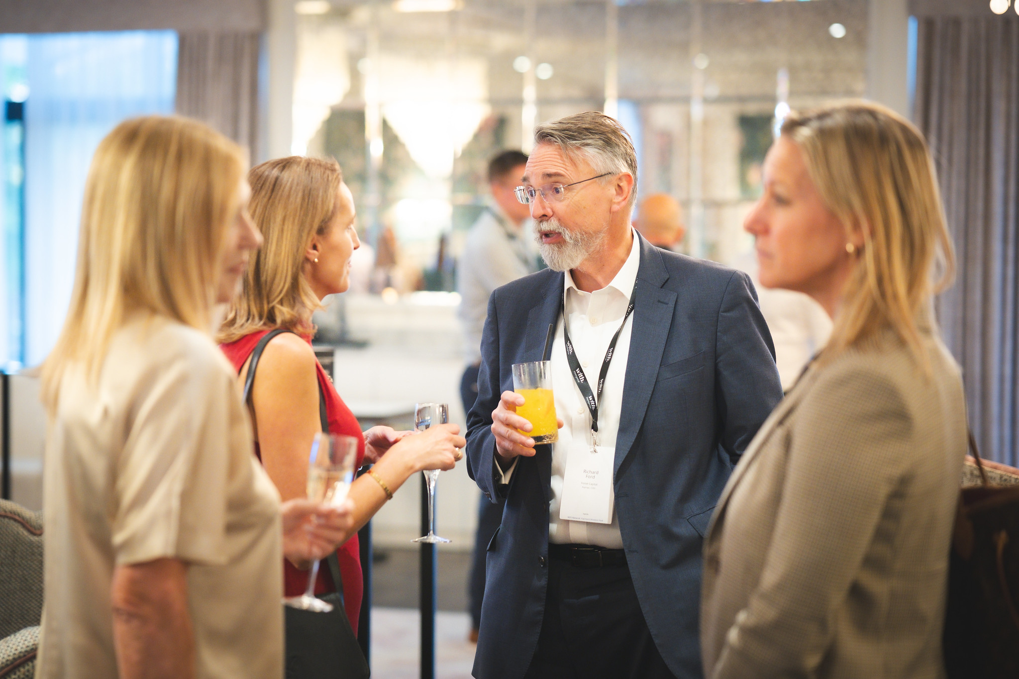 Delegates connecting at Hedge Fund COO Summit Europe