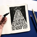 Lettering   x files   jessie katz greenberg big square