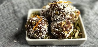 Pumpkin seeded date balls listing