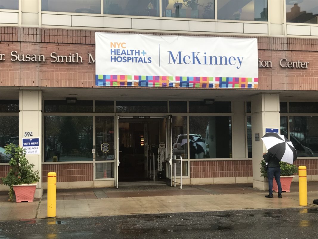 Susan McKinney Nursing and Rehabilitation Center, an East Flatbush polling site.