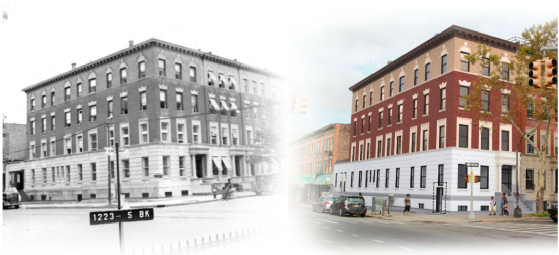 907 St. Marks Avenue: Renderings: NMI Architecture, PLLC.