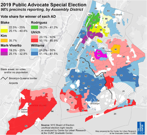 Center for Urban Research at the Graduate Center/CUNY (Screenshot: Twitter post from Steven Romalewski)