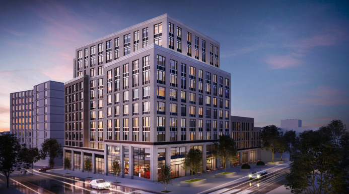 Renderings of 409 Eastern Parkway at Bedford Avenue Credit: CRAFT CG