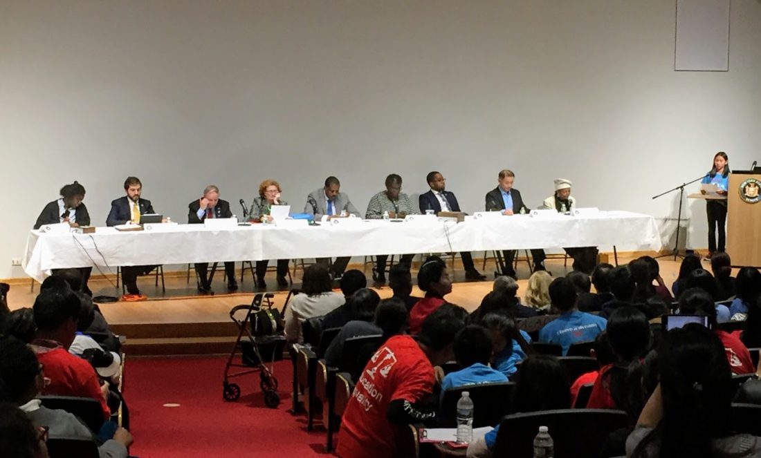 Heated Exchanges As Senators Listen To Brooklynites On SHSAT Exam Heated Exchanges As Senators Listen To Brooklynites On SHSAT Exam