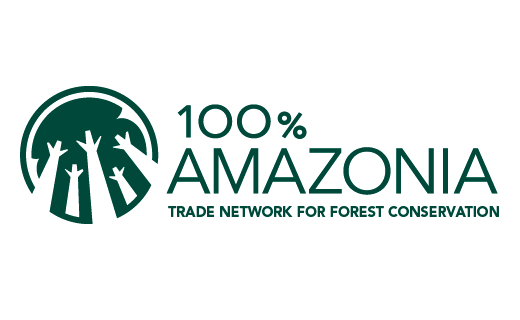Logo for 100% Amazonia