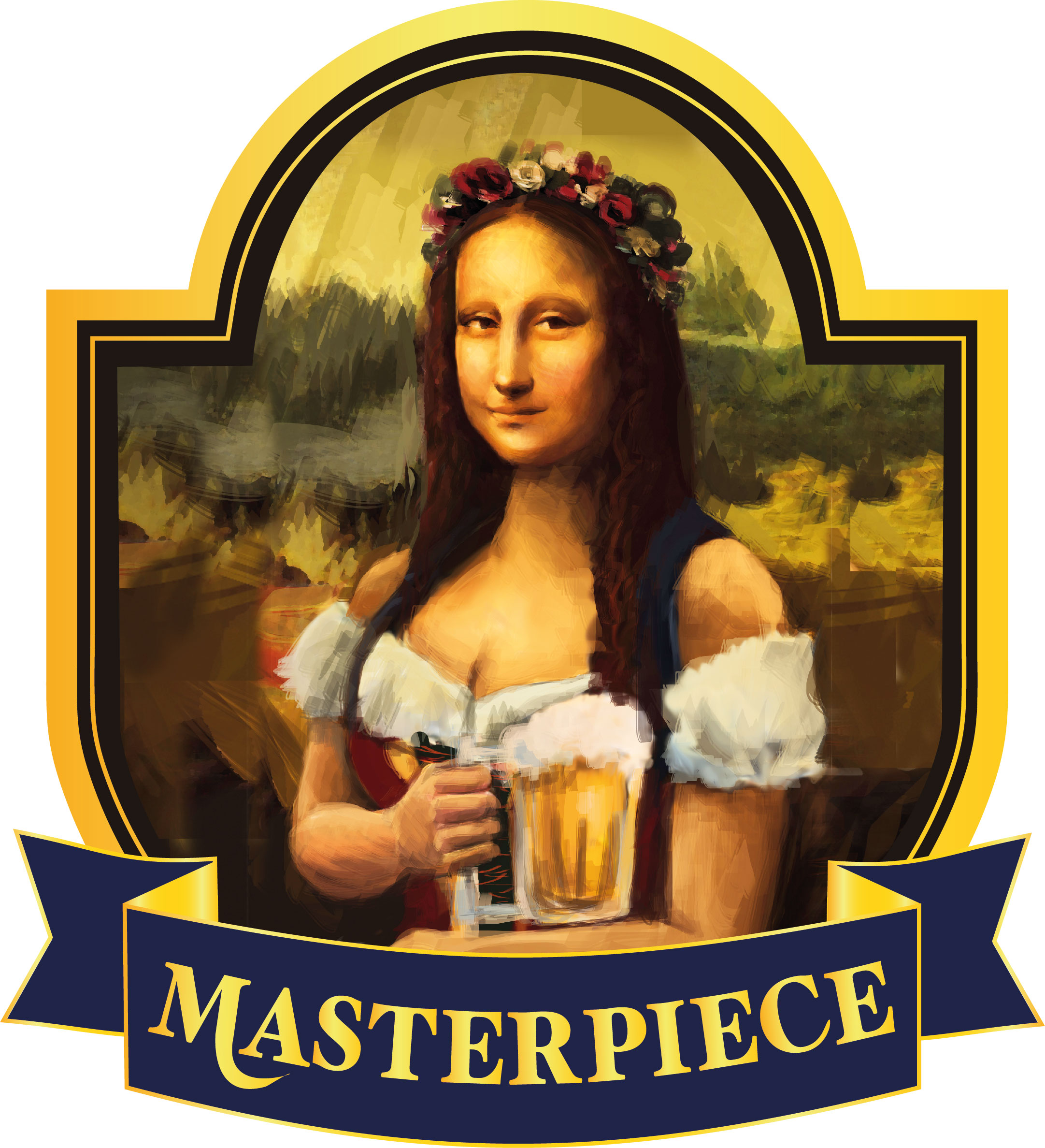 Logo for Cervejaria Masterpiece