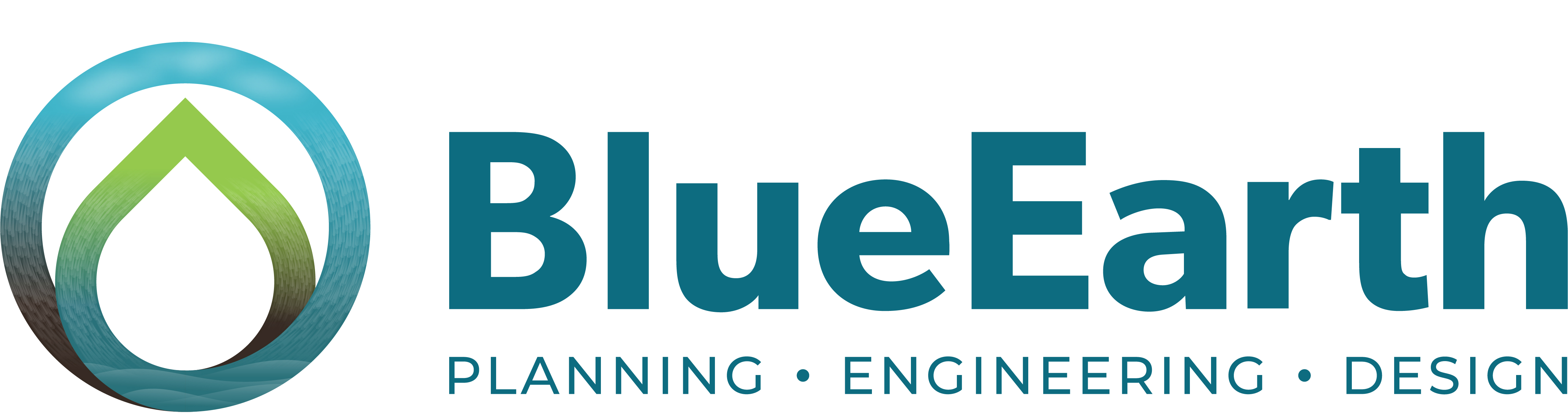 Logo for Blue Earth Planning, Engineering & Design, PC