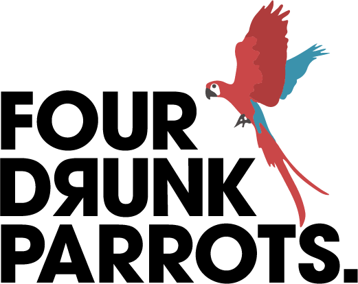 Logo for Four Drunk Parrots