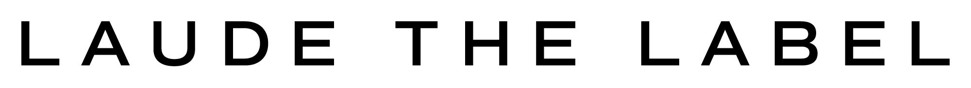 Logo for LAUDE the Label