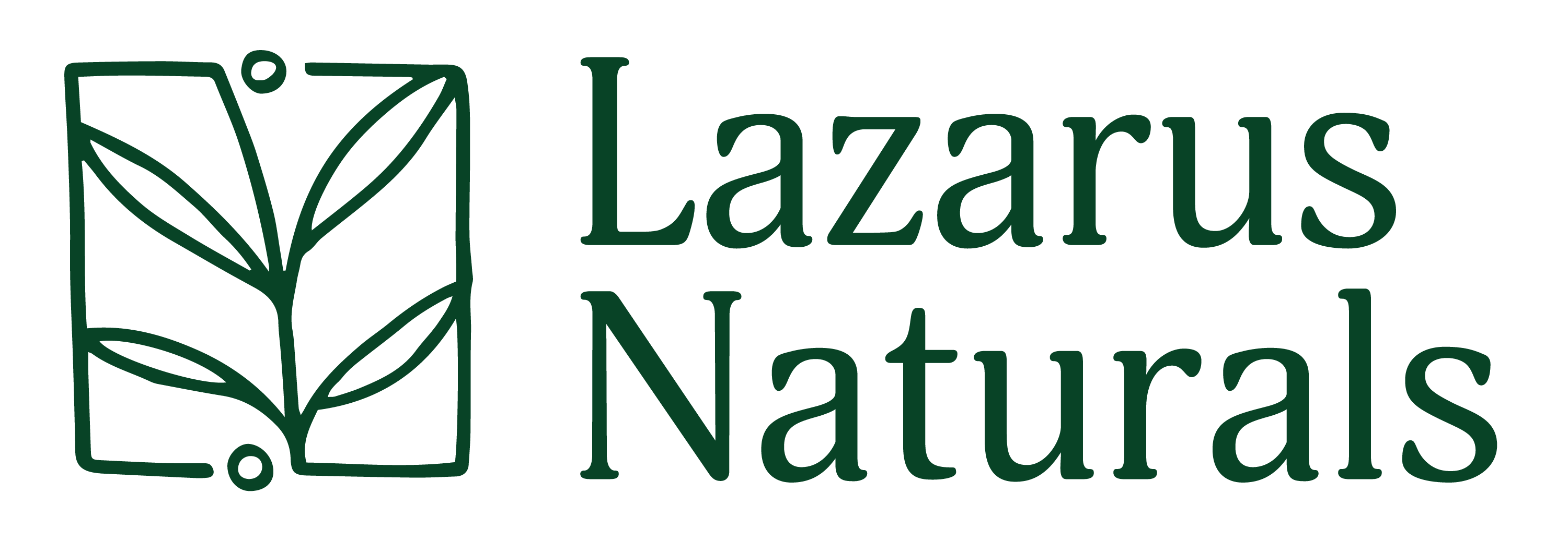 Logo for Lazarus Naturals
