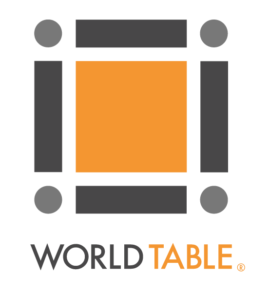 Logo for The World Table PBC