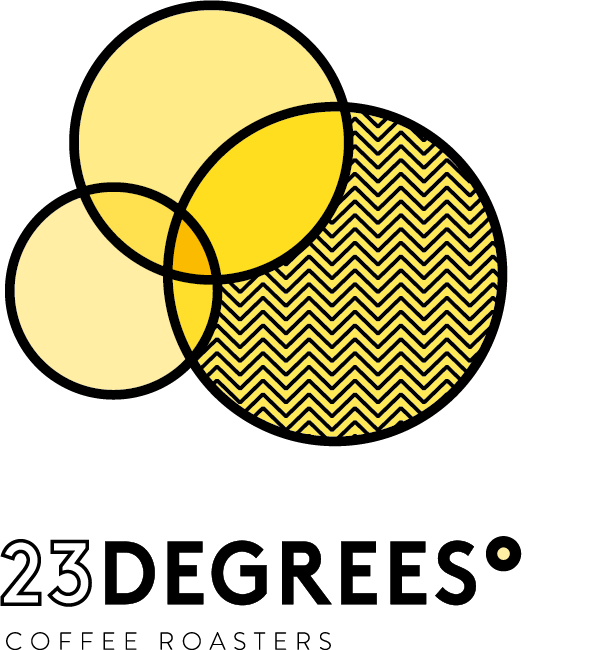 Logo for 23 Degrees Coffee Roasters