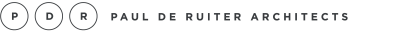 Logo for Paul de Ruiter Architects
