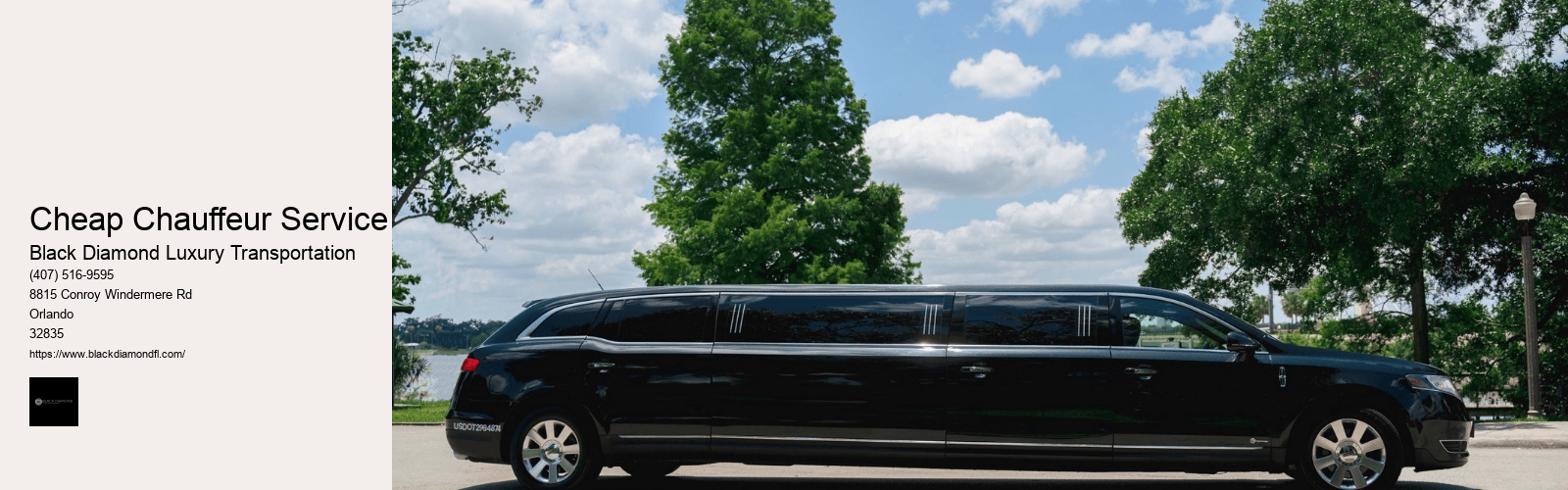 Cheap Chauffeur Service