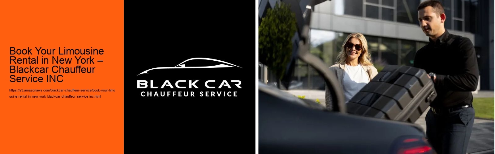 Book Your Limousine Rental in New York – Blackcar Chauffeur Service INC