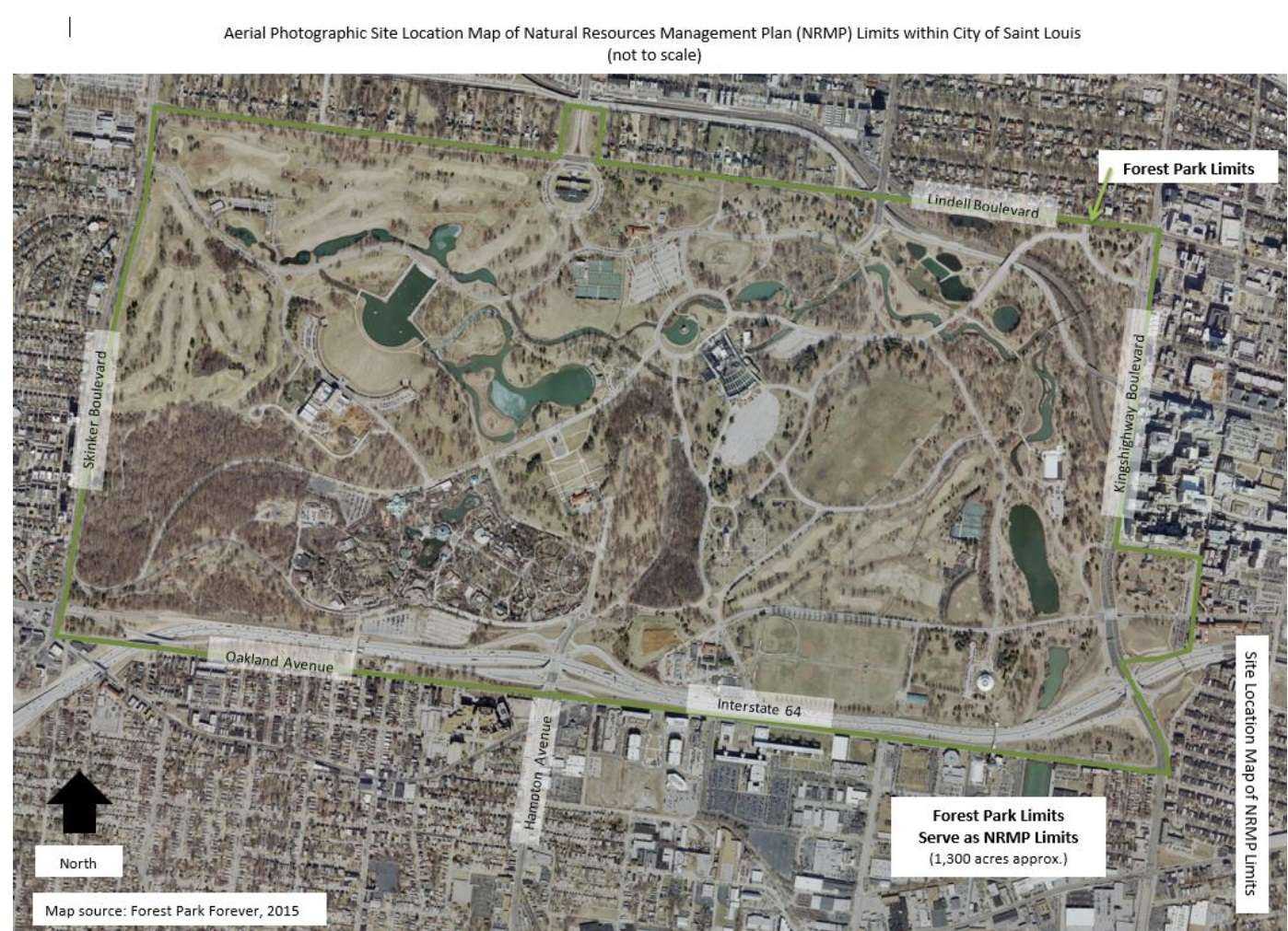 Map Of Forest Park St Louis Mo | semashow.com