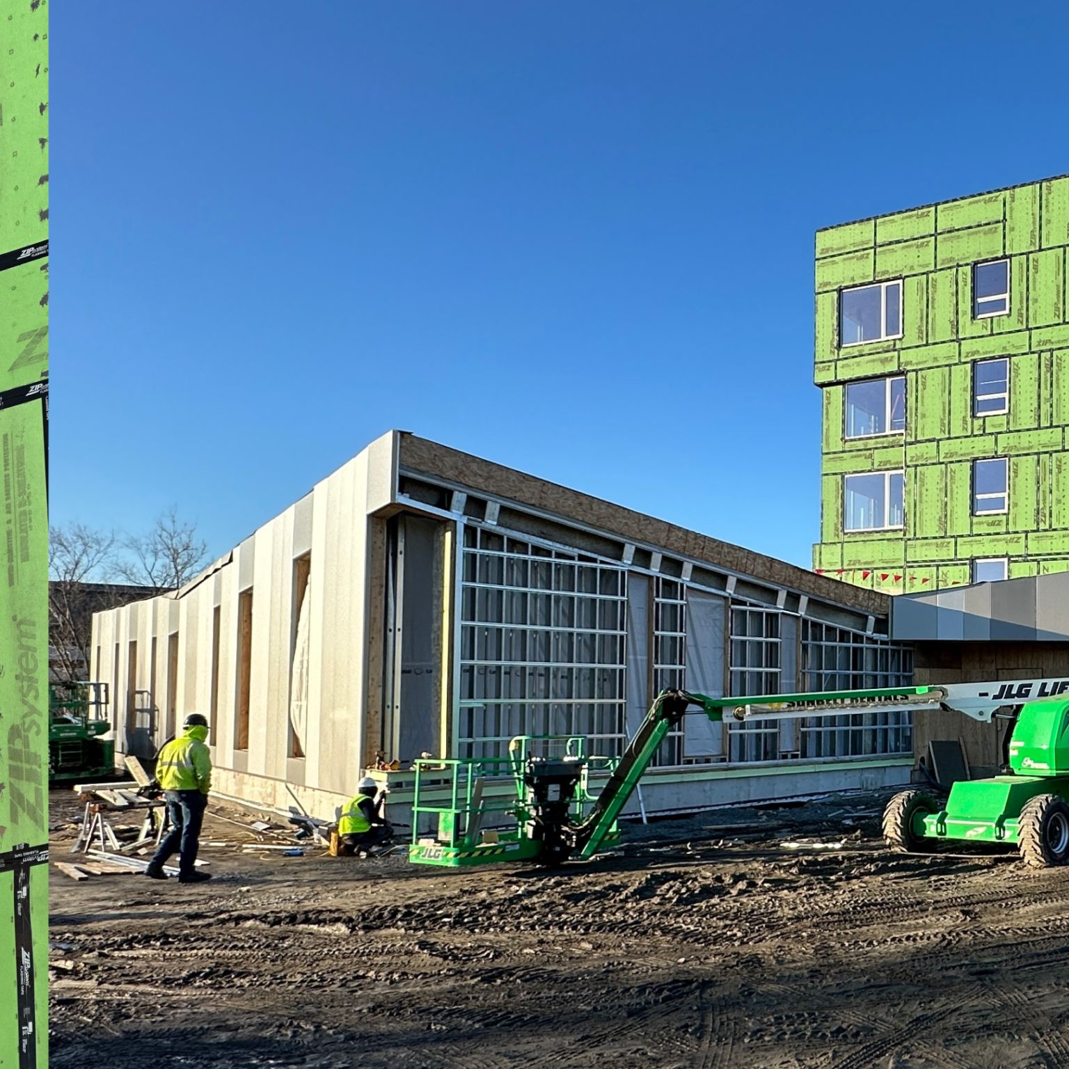 Construction Advancing for Phase 2 of Island Parkside Housing BLDUP