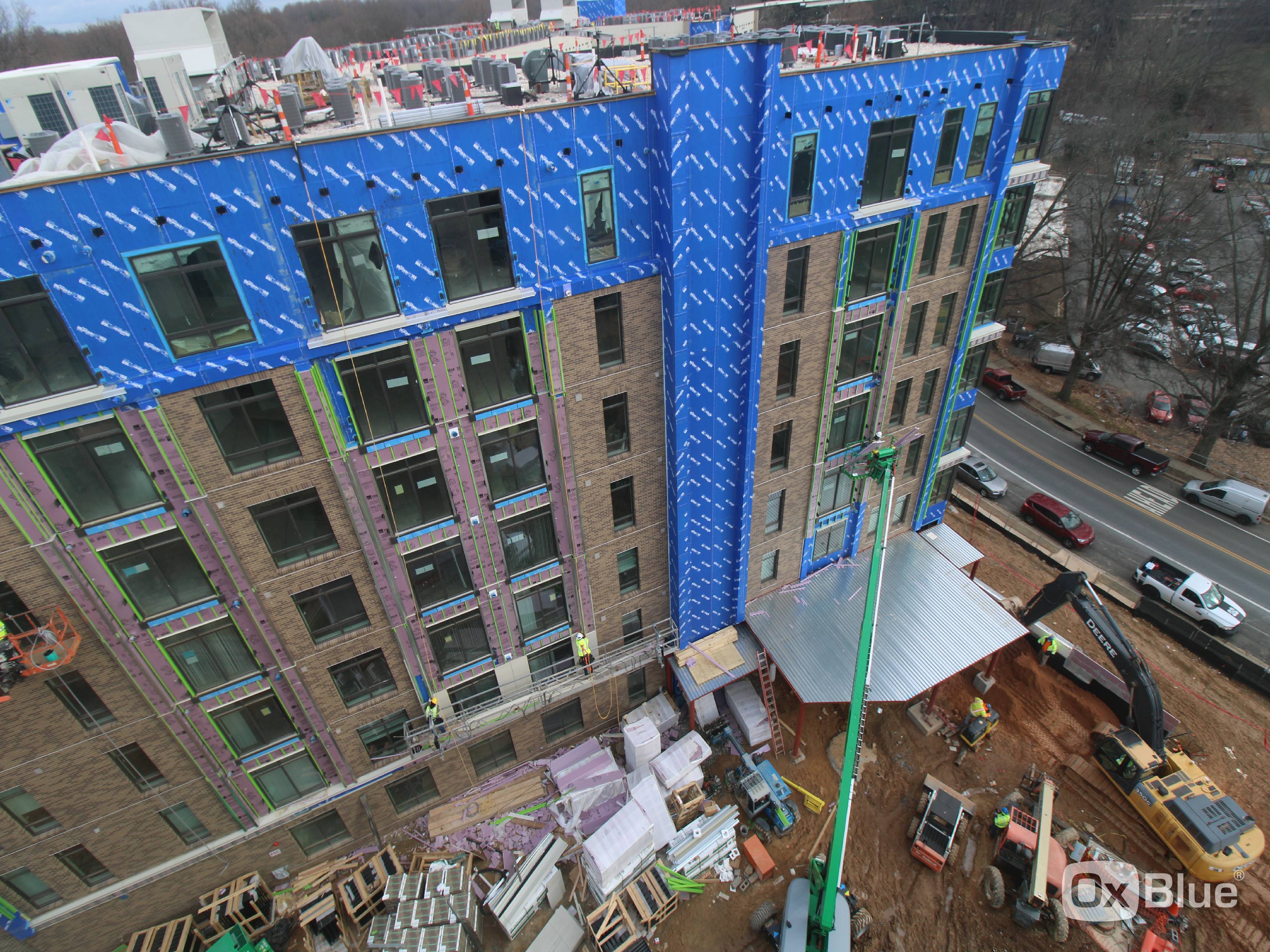 Facade Install Nearly Complete for Lake Anne Fellowship House BLDUP