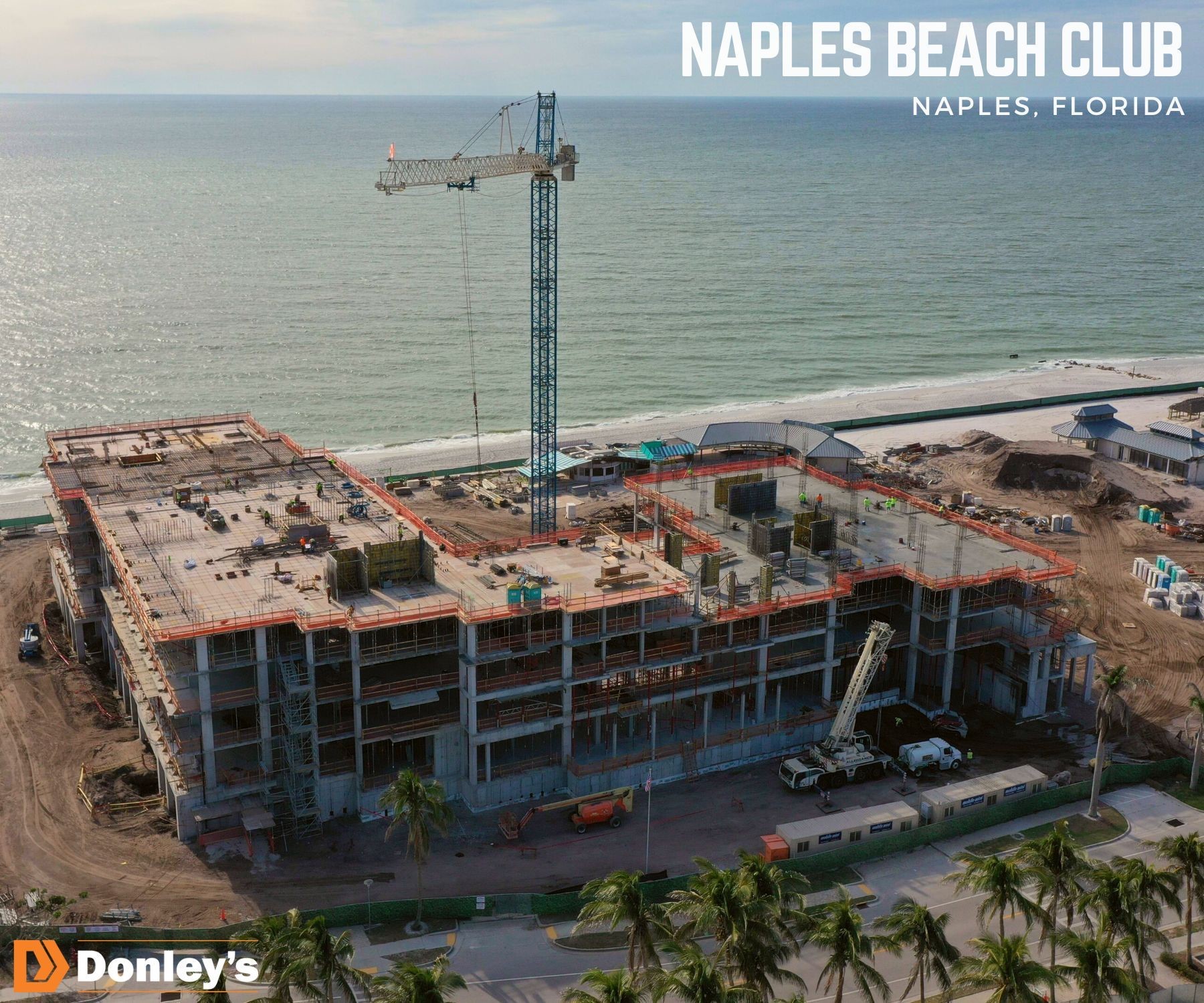 Framing Moving Forward at Naples Beach Club BLDUP