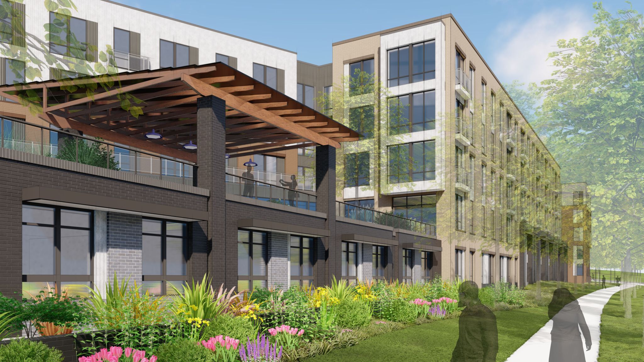 Renderings Revealed for Meadowbrook Run Redevelopment BLDUP