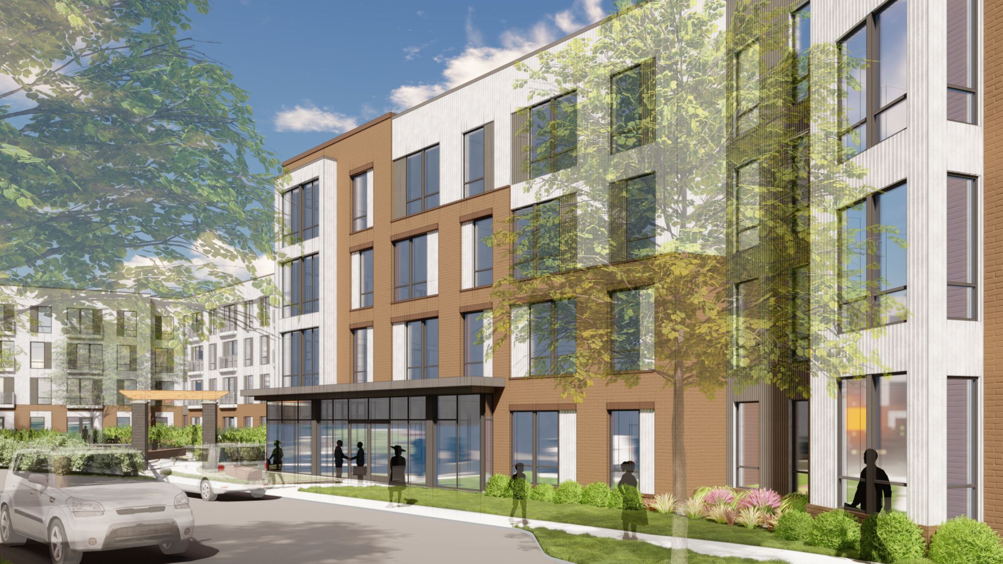 Renderings Revealed for Meadowbrook Run Redevelopment BLDUP