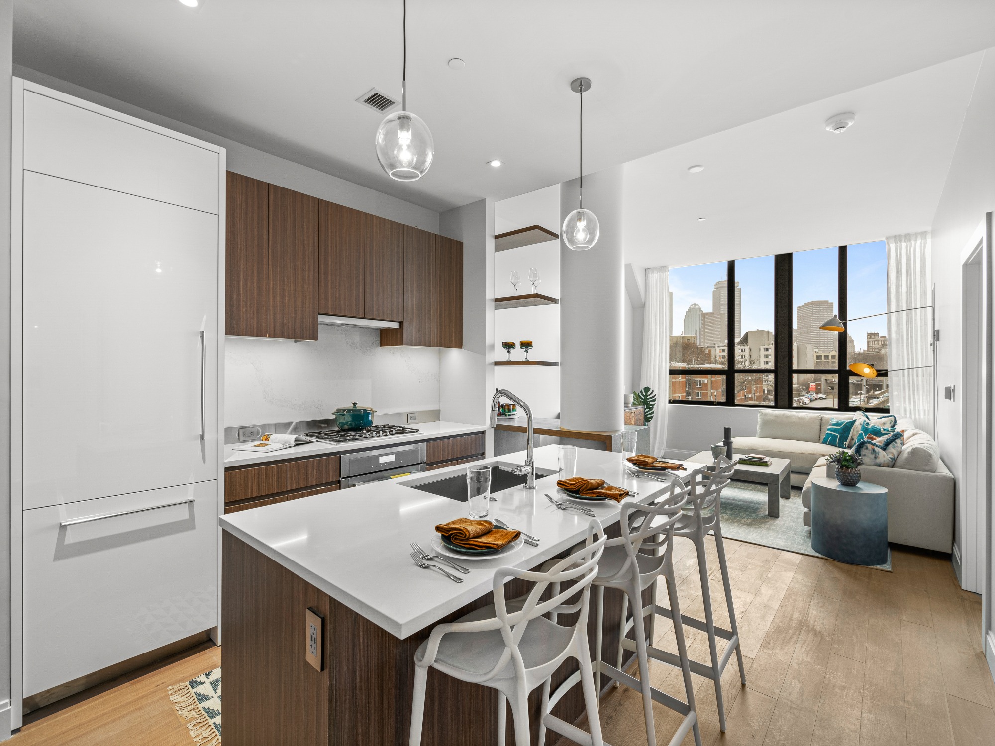 Interior Finishing Nearly Complete for South End Luxury Condo Project