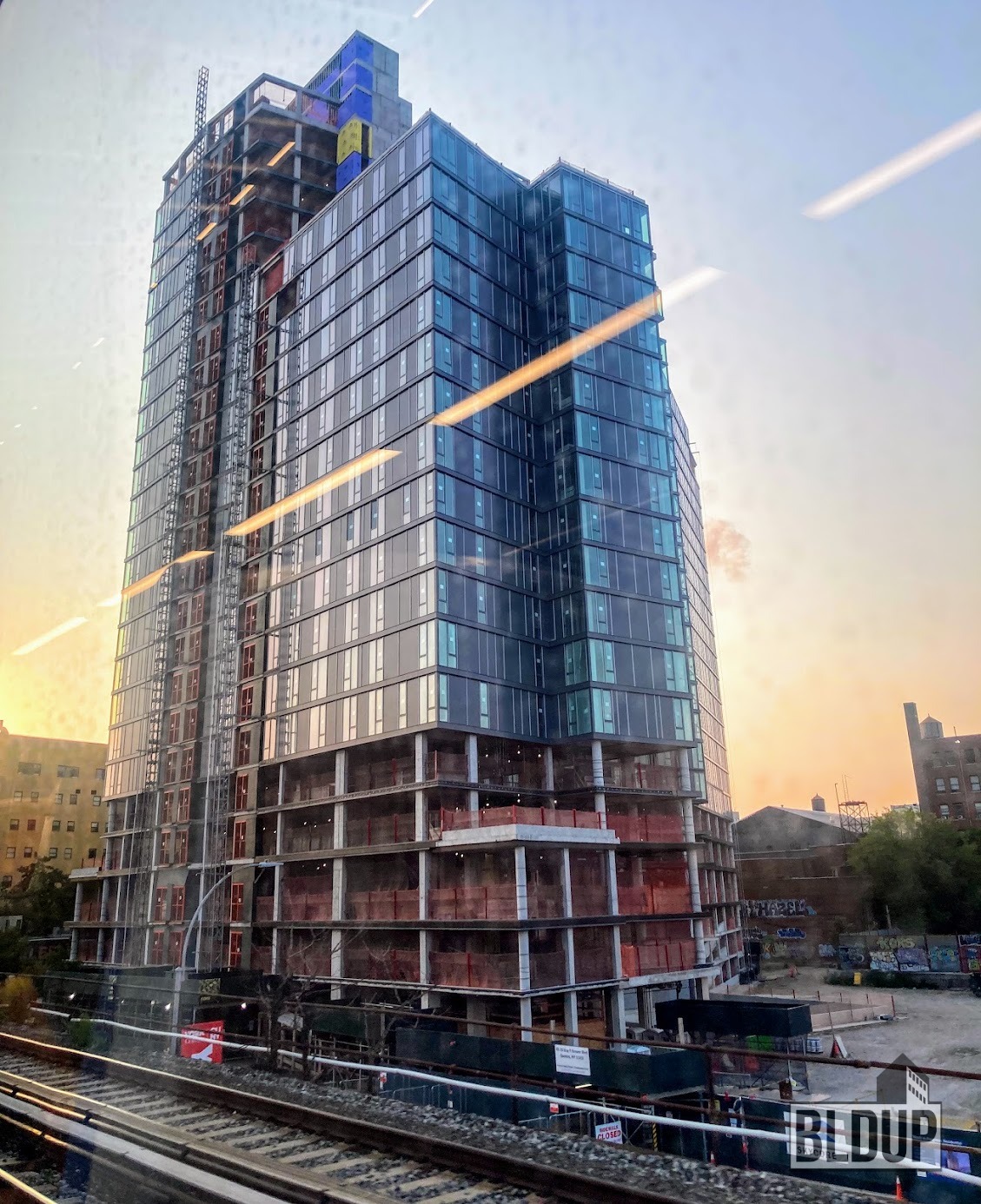 Facade Work Underway for Archer Towers BLDUP