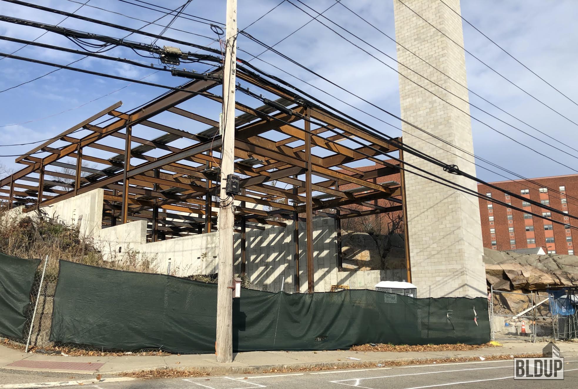 Framework Rising at 151 Granite Street in Quincy BLDUP