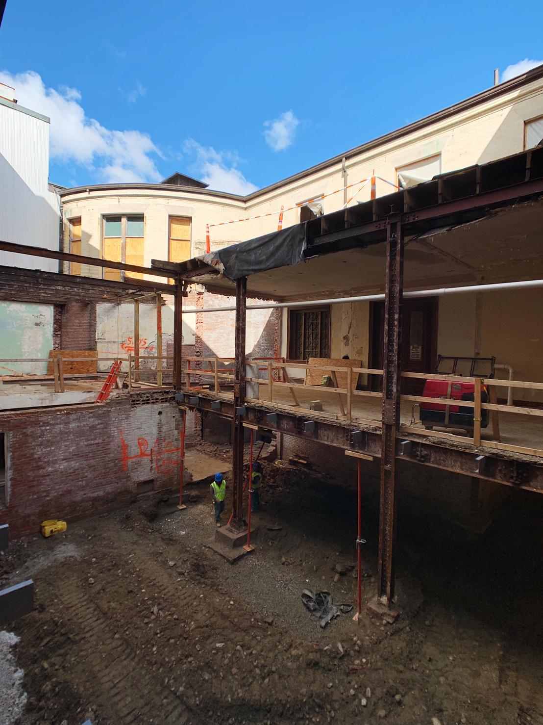 Construction Ongoing for Worcester Courthouse Redevelopment BLDUP