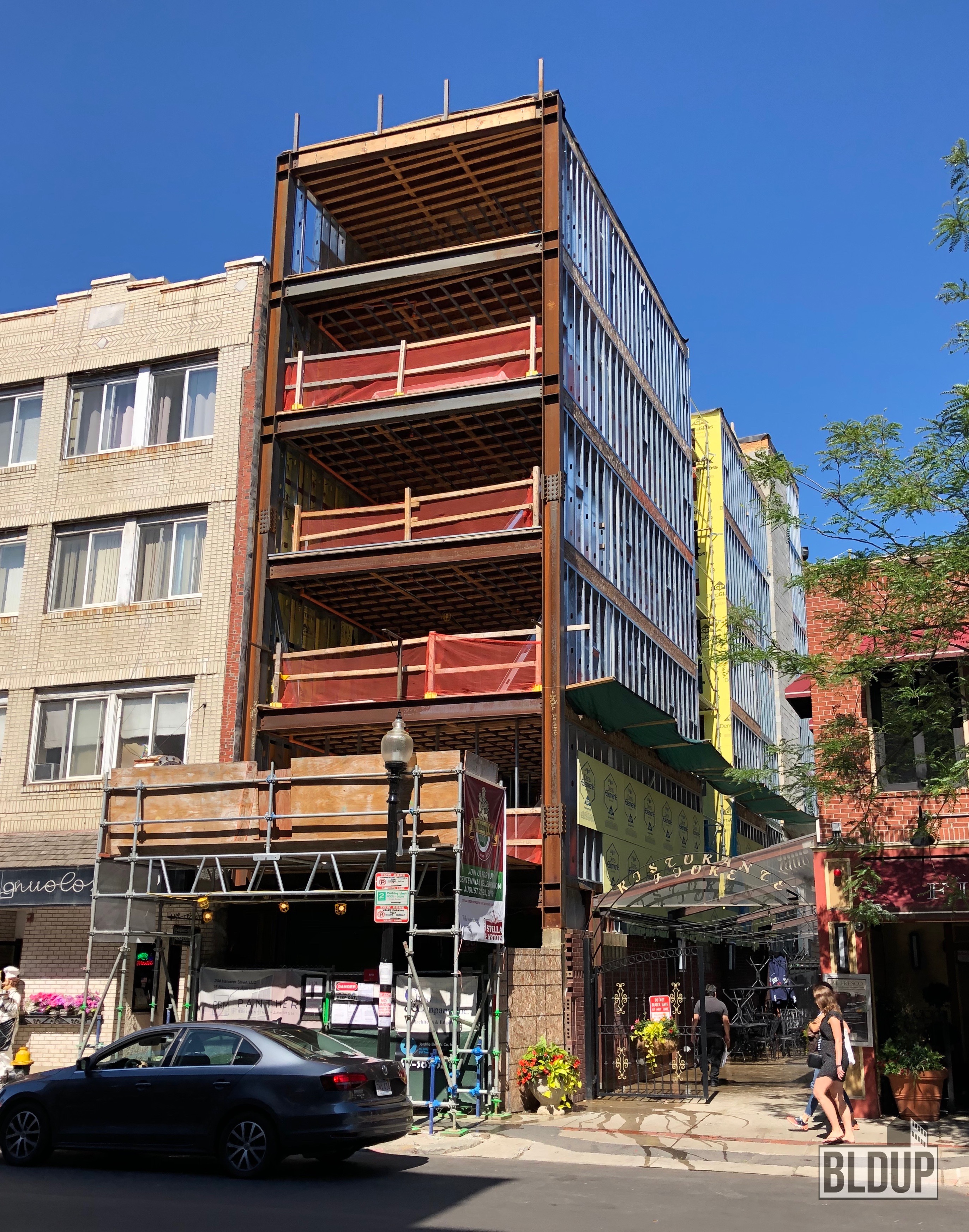 244 Hanover Street Reaches Full Height BLDUP