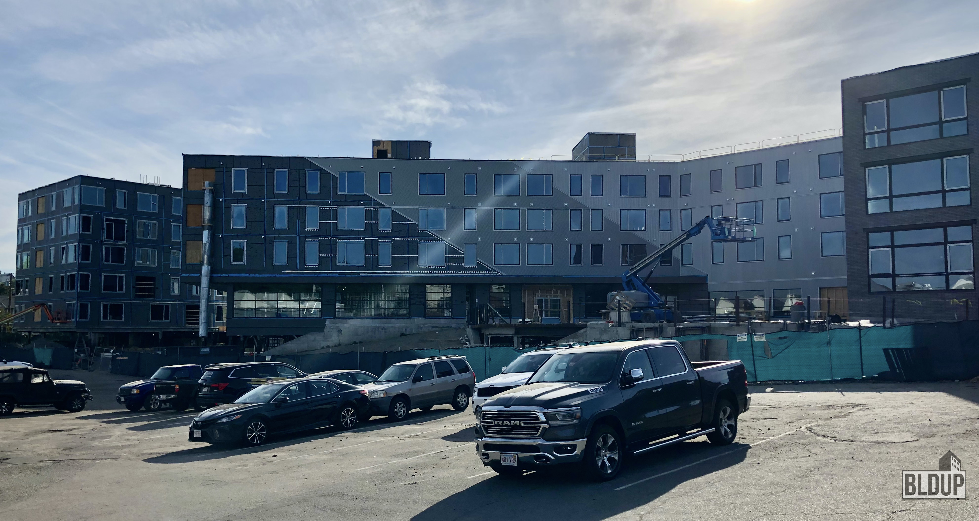 Exterior Work Nearly Complete for 230 Unit East Boston Multifamily
