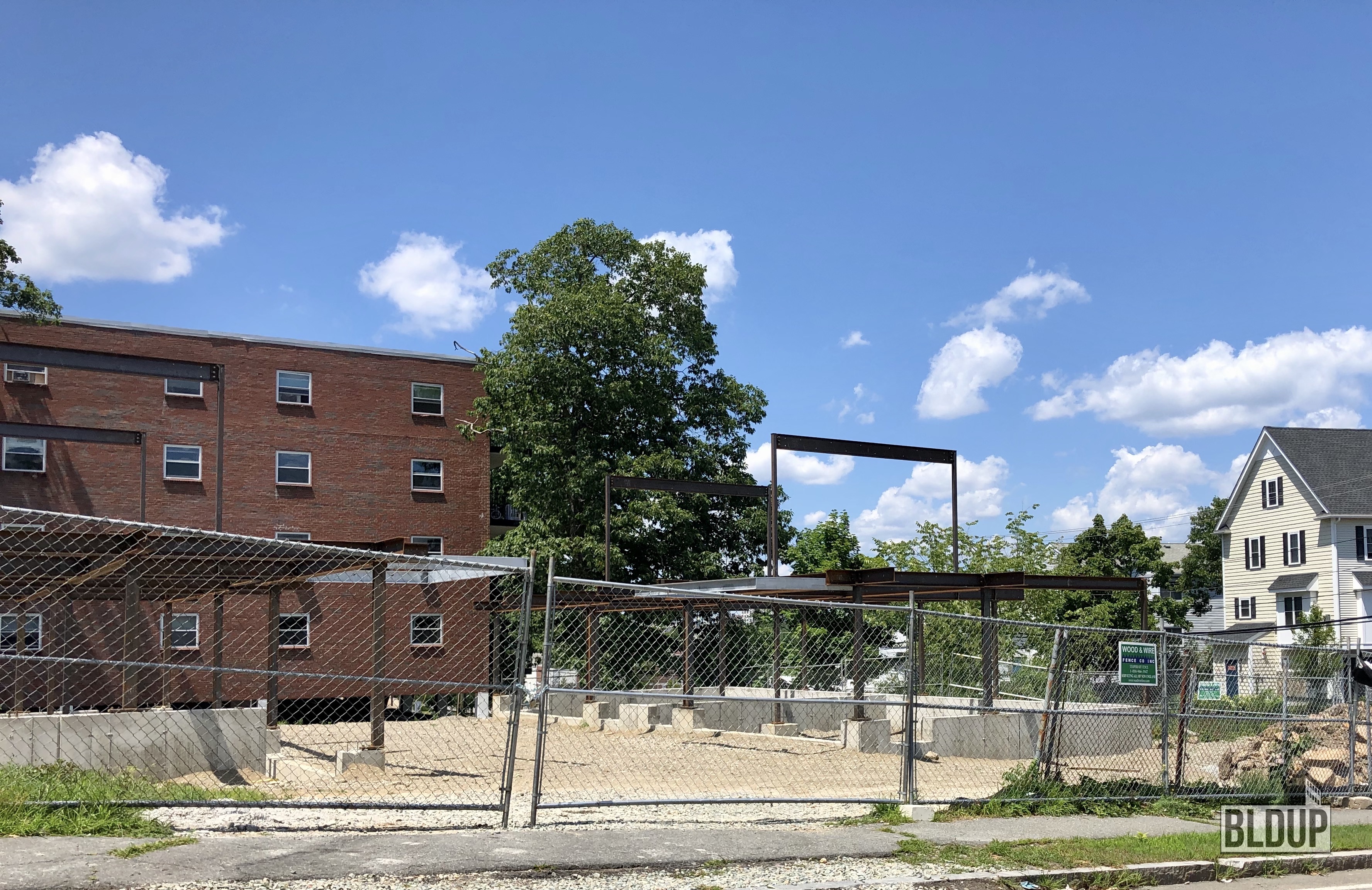 Framing Underway for Quincy Condo Project BLDUP