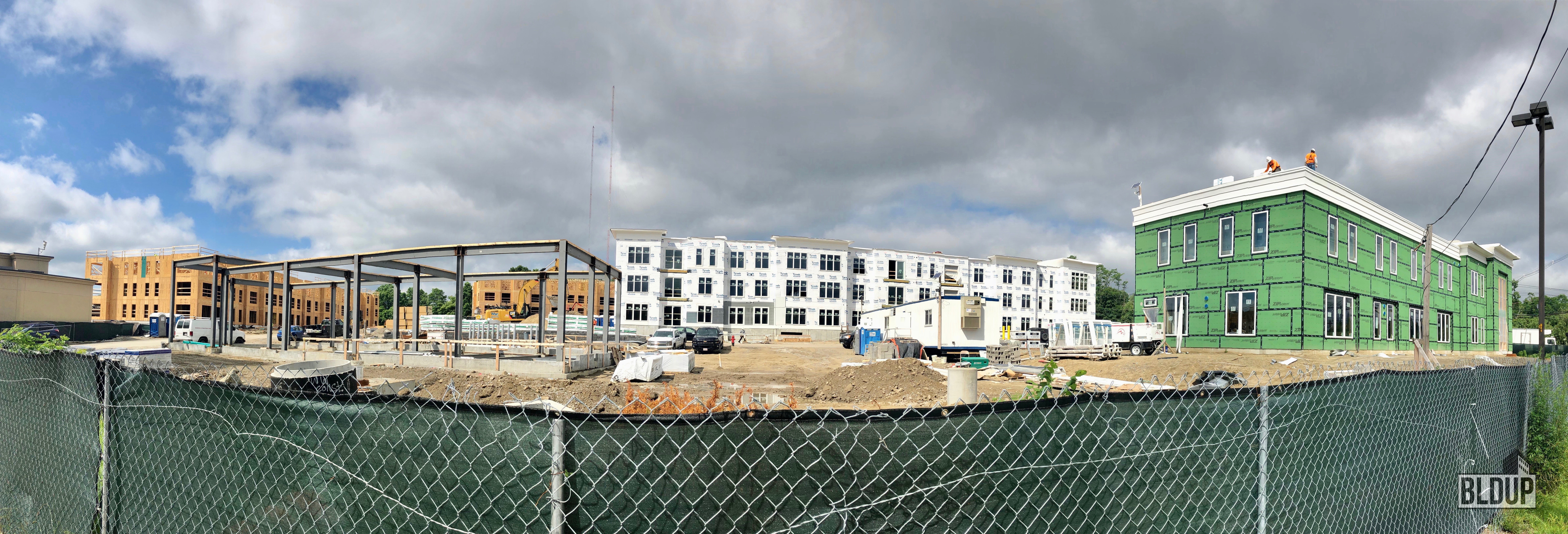 Construction Continues for The Buckley in Framingham BLDUP