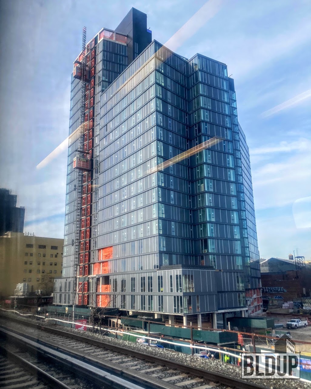 Facade Work Wrapping Up at Archer Towers BLDUP